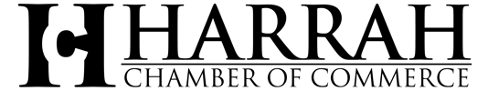 Harrah Oklahoma Chamber of Commerce logo